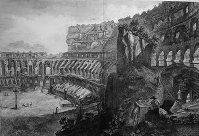 View of the Interior of the Coliseum by Giovanni Battista Piranesi